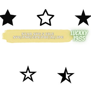 Star Svg 5 File,Star SVG Files | Star Cut Files | Star Vector Files | Star Vector | Star Clip Art | CnC Files| AI| EPS| Jpg| Pdf
