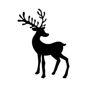 12 Christmas Reindeer SVG Bundle, Reindeer SVG, Girl Reindeer SVG, Boy ...