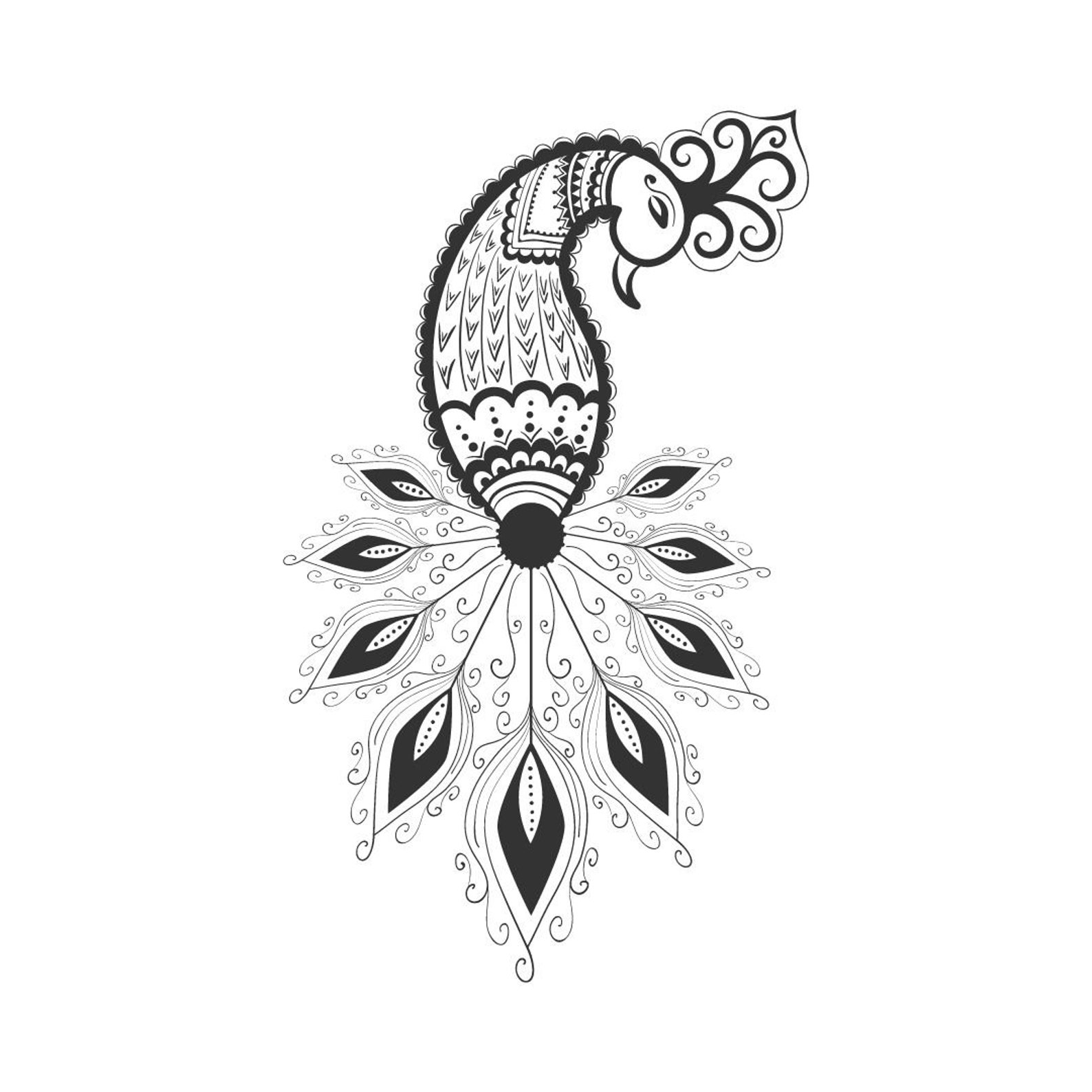 15 Peacock Svg Peacock Feather Svg Bird Svg Peacock Etsy