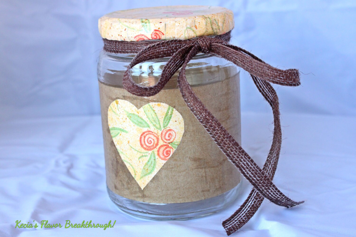 Country Heart Storage Jar Etsy