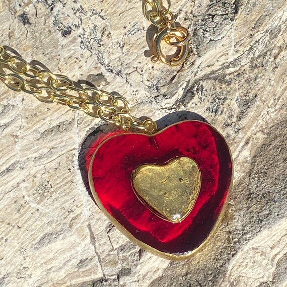 Two hearts one love necklace clearance
