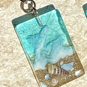 Resin 3D Beach Keychain, 3 Sizes, Sea Turtle Jewelry, Beach Key Chain ...
