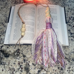 Tassel bookmark handmade Bible hardcover soft cover