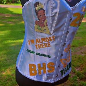 Princess Frog Corset - Size Large - Senior Portrait Outfit