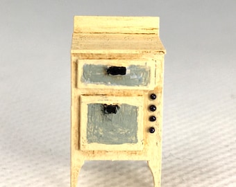 1:48 scale dollhouse miniature kit Cottage stove