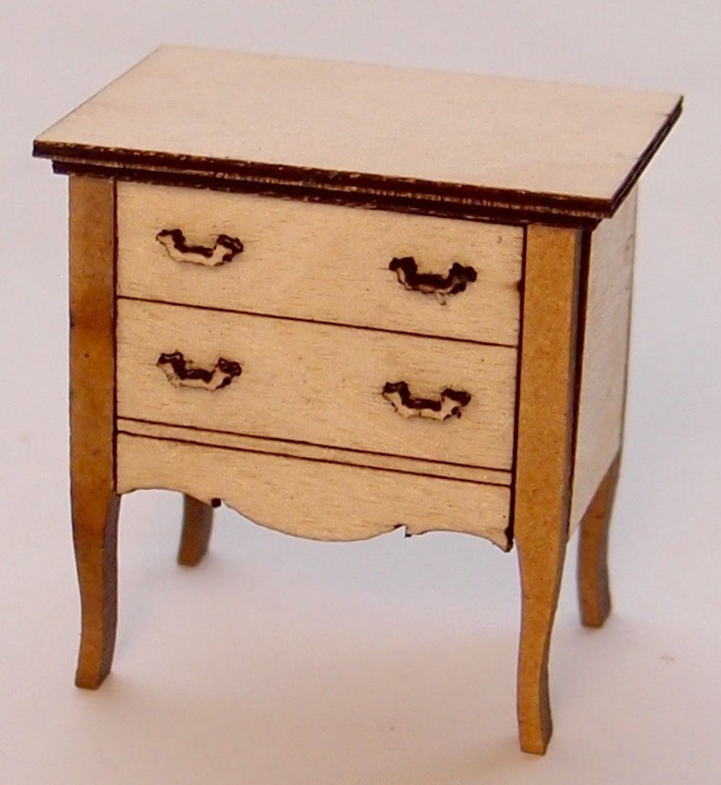 124 Scale Miniature Dollhouse Furniture Kit Petite French Etsy UK