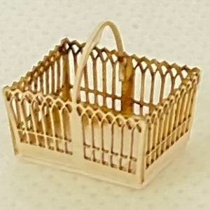 1:24 scale miniature dollhouse wire baskets kit image 2