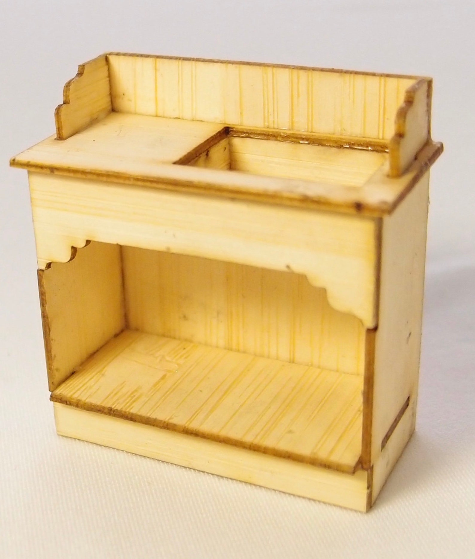 124 Scale Miniature Dollhouse Furniture Kit Nutcote Sink Etsy