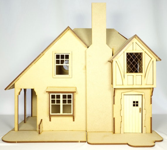 Kit per case delle bambole in miniatura in scala 1:24 'Lapin
