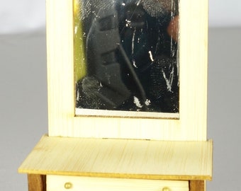 1:24 scale miniature dollhouse furniture kit hallstand