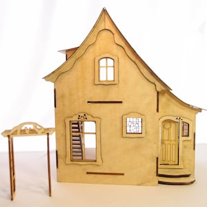 1:24 scale miniature dollhouse kit Nutcote for collectors