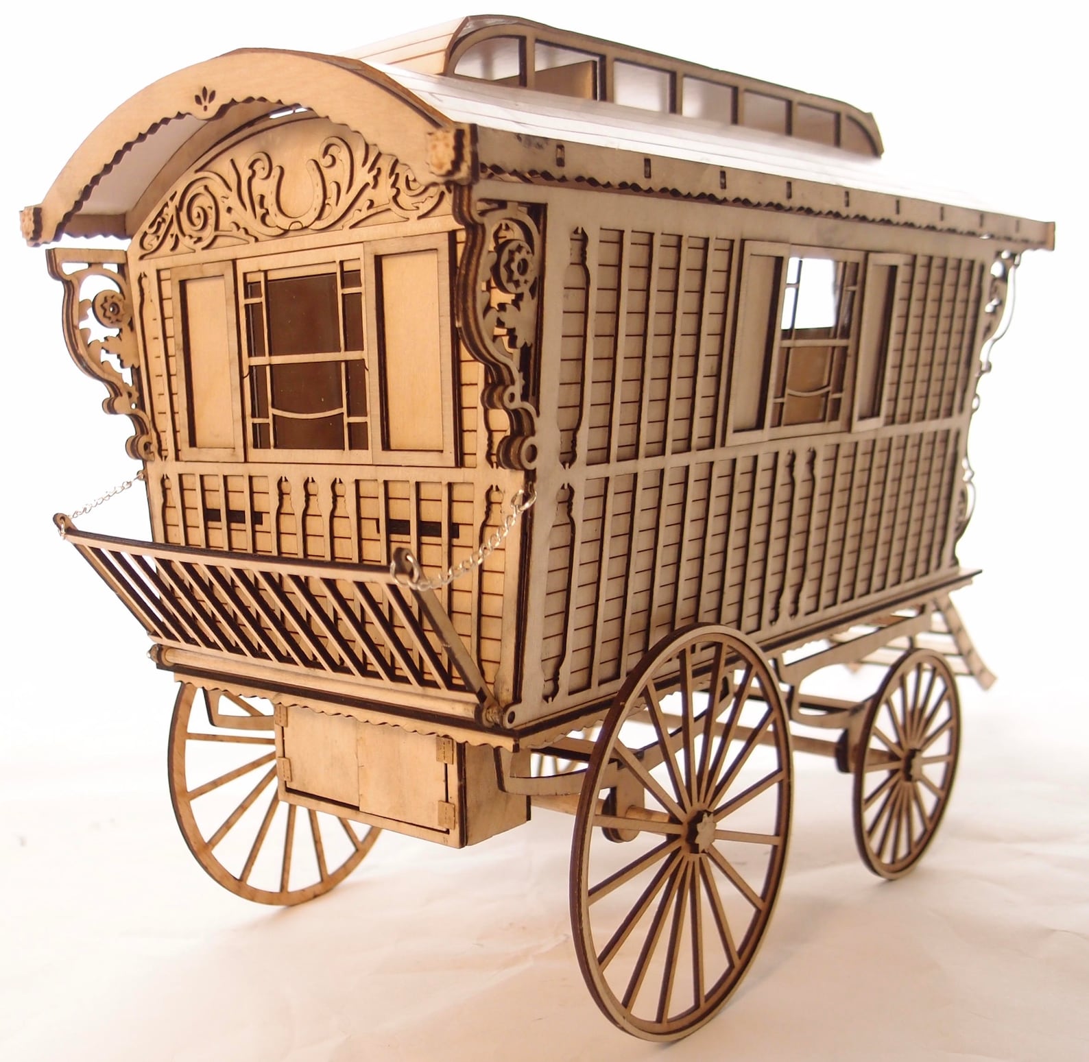 124 scale miniature kit 'Maude's gypsy wagon' for Etsy