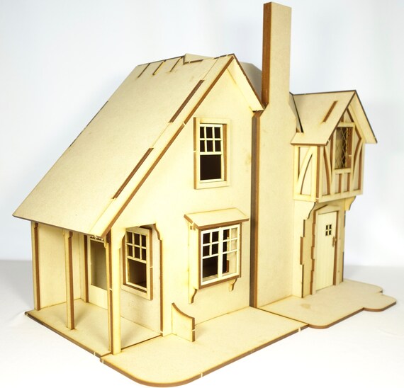 1:36 Scale Miniature Dollhouse Kit 'lapin Lavande' for 