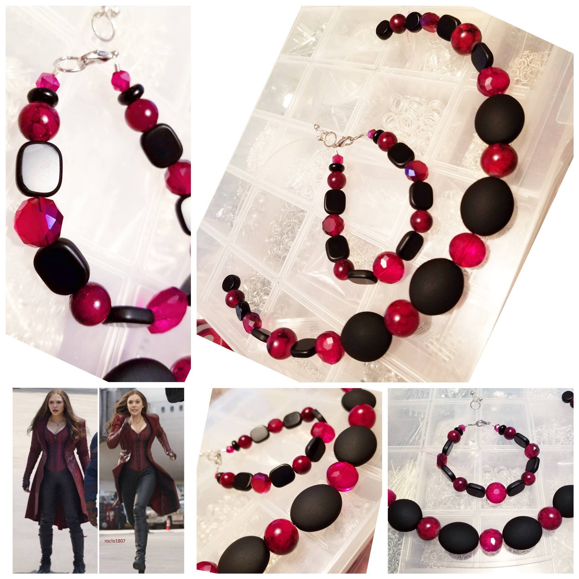Avengers Scarlet Witch Inspired Jewelry  Etsy