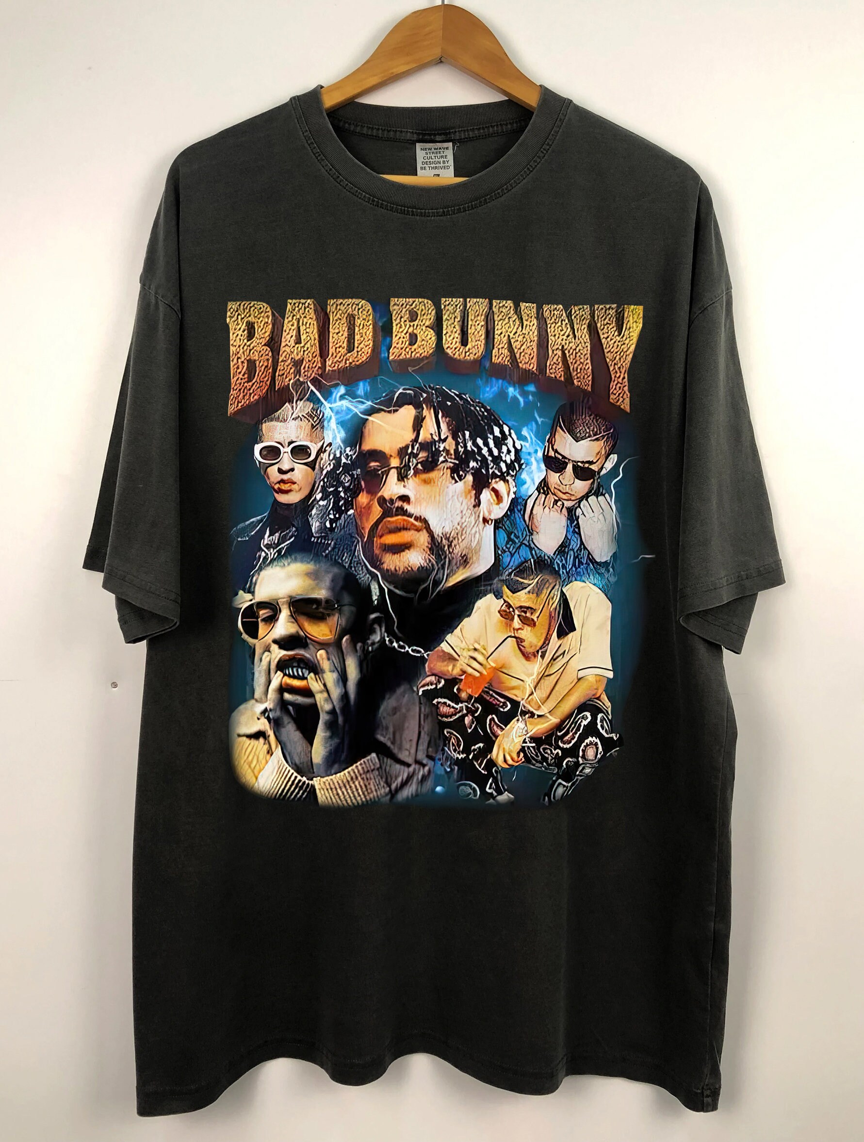 Discover Bad Bunny Tee, Bad Bunny Fan Shirt, RAP Hip-hop T-shirt