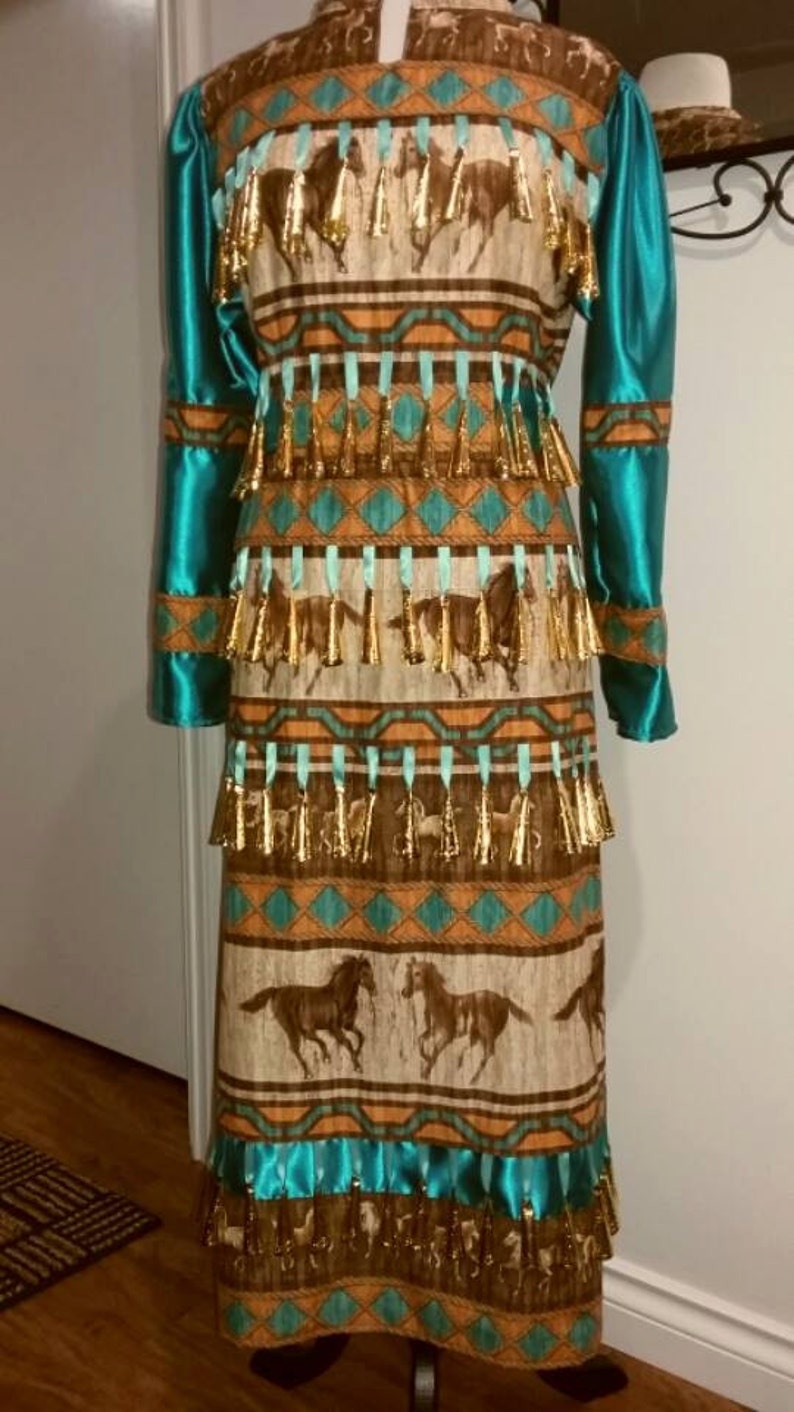 Ladies jingle dress pow wow regalia Etsy
