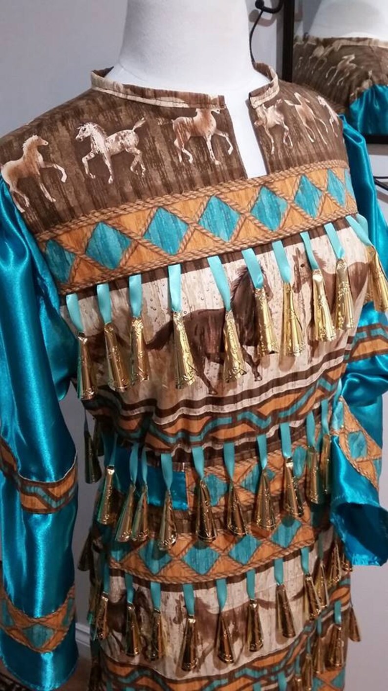 Ladies jingle dress pow wow regalia | Etsy