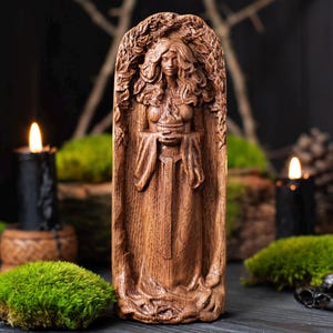 Brigid goddess, Brigit, Irish gods, pagan goddess, wiccan, wicca, altar, druid, witches, gaelic, celtic