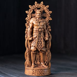 Baldr statue – beloved god from the Poetic Edda in North mythology and Asatru altar, Baldur statue for Norse altar best for viking yule gift