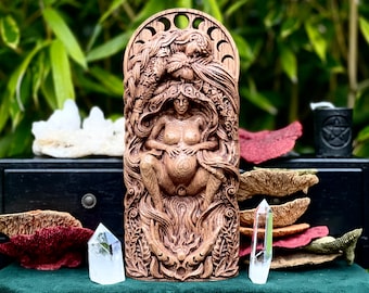 Pregnant goddess, Mother’s Day, childbirth, doula, celtic, pagan, feminine, natural childbirth wiccan wicca altar, witches