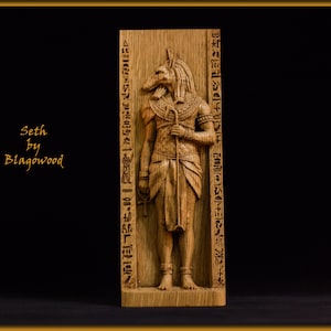 Seth, Egyptian god, Set statue, god of desert, pagan gods, egypt, mythology, wicca, altar, witches, kemet, nubian