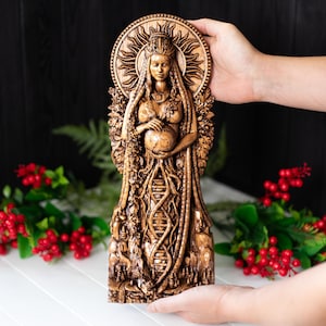 BIG GAIA 15", Goddess statue, Greek, Ancient, Mythology, wiccan, wicca, altar, witch, gaelic, mother earth, Nature statue