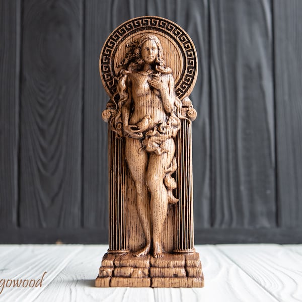 Aphrodite-Statue, Venus-Figur, griechische Göttin, Schönheit, Vergnügen, Fortpflanzung heidnische Göttin, Wicca, Wicca, Altar, Hexen, Cytherea