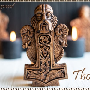 Thor, home altar, idol, deiti, god, pagan, asatru, viking, norse, scandinavian, statue, ritual, protector, amulet