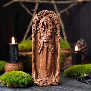 Brigid goddess, Brigit, Irish gods, pagan goddess, wiccan, wicca, altar, druid, witches, gaelic, celtic