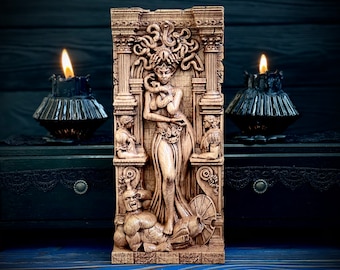 Medusa statue, Gorgon Medusa, Greek goddess statue, Greek mythology, Greek statue, Medusa art Medusa sculpture Medusa goddess Goddes