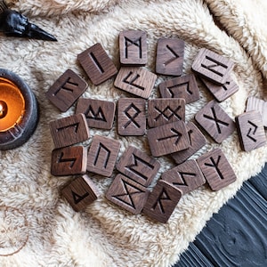 Runes elder futhark, runic kit, viking protection runes, nordic runes, runes set