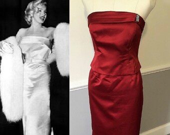 red dress ball gown
