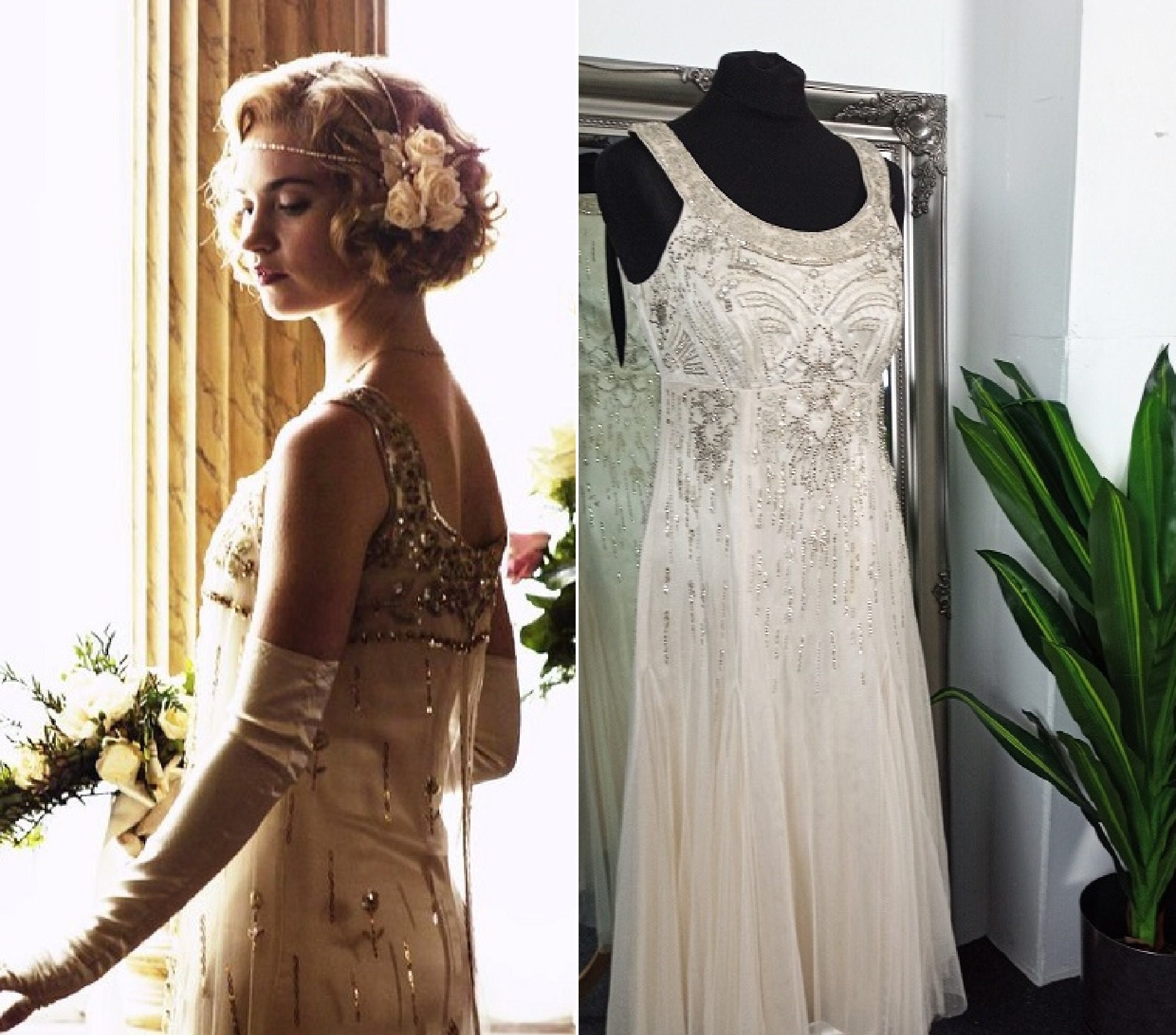 gatsby wedding dress