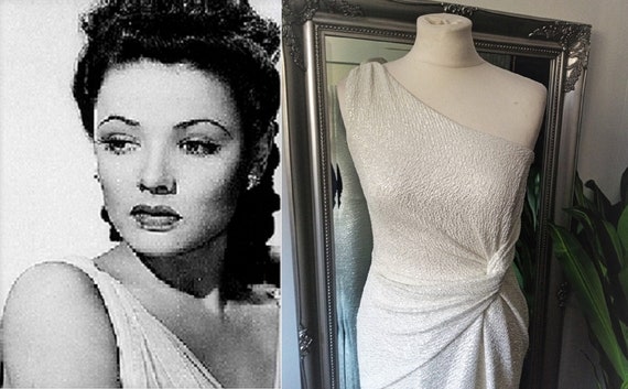 Wedding Dress Vintage Wedding Dress Grecian Wedd