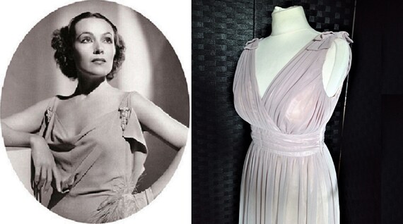 Pink Dress Grecian Dress Old Hollywood Dress Bl