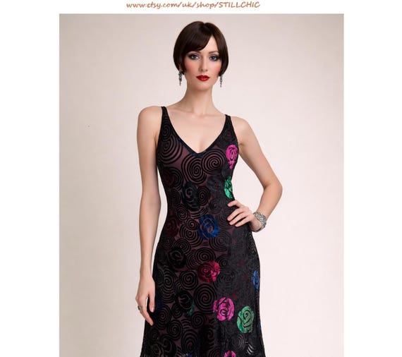 white christmas dresses Susana Monaco Velvet Bias Cut Silk-Blend Midi Dress main image 1