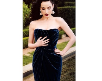 iridescent velvet dress blue Lucy in the sky Velvet Iridescent Sequin Bodycon Dress in Baby Blue Size L