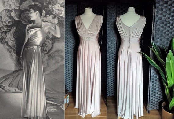 Gold Dress Champagne Dress Embellished Dress Gr