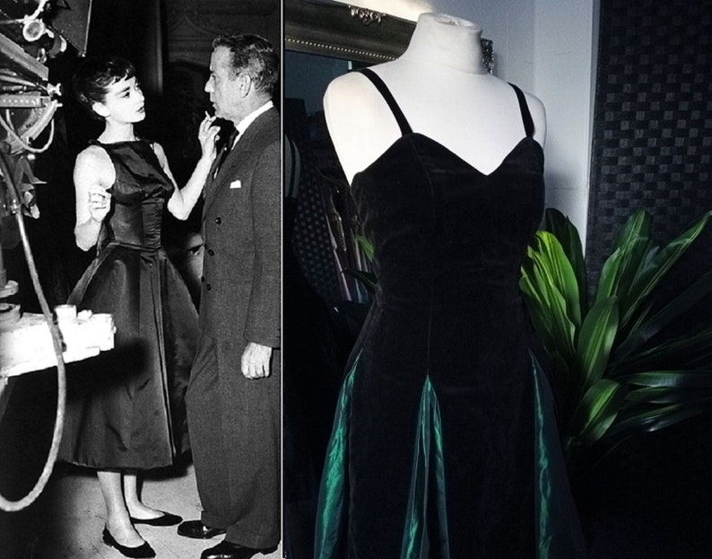Vintage Ball Gown Velvet Ball Gown Black Velvet Dress | Etsy