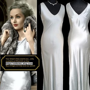Cocktail Dress  Evening Dress  Silver Dress  Satin Dress  Prom Dress  Silver Satin Dress  Liquid Satin Dress  Satin Slip Dress Slip Dress