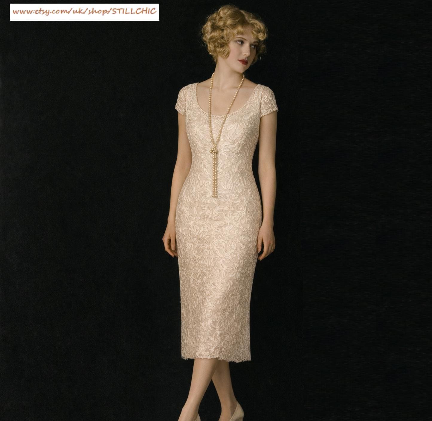 sachin and babi light blue dress Red Satin 1930s Dress with an Art Dco Buckle  jane bourvis
