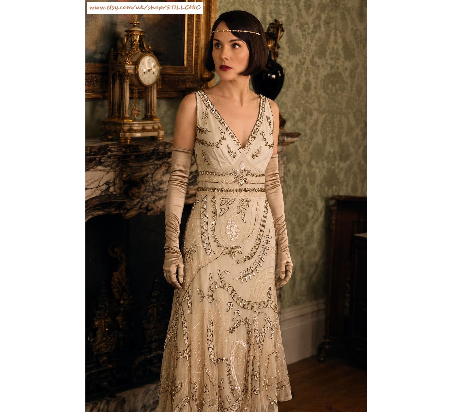 peaky blinders evening dress Ladies Peaky Blinders Polly Gray Costume