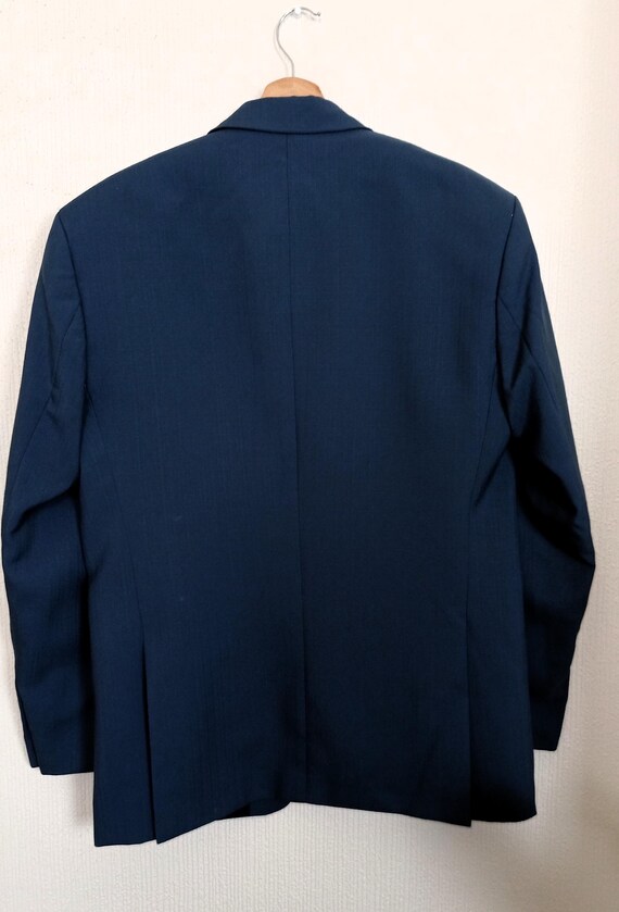 Blazer jacket blue hot sale