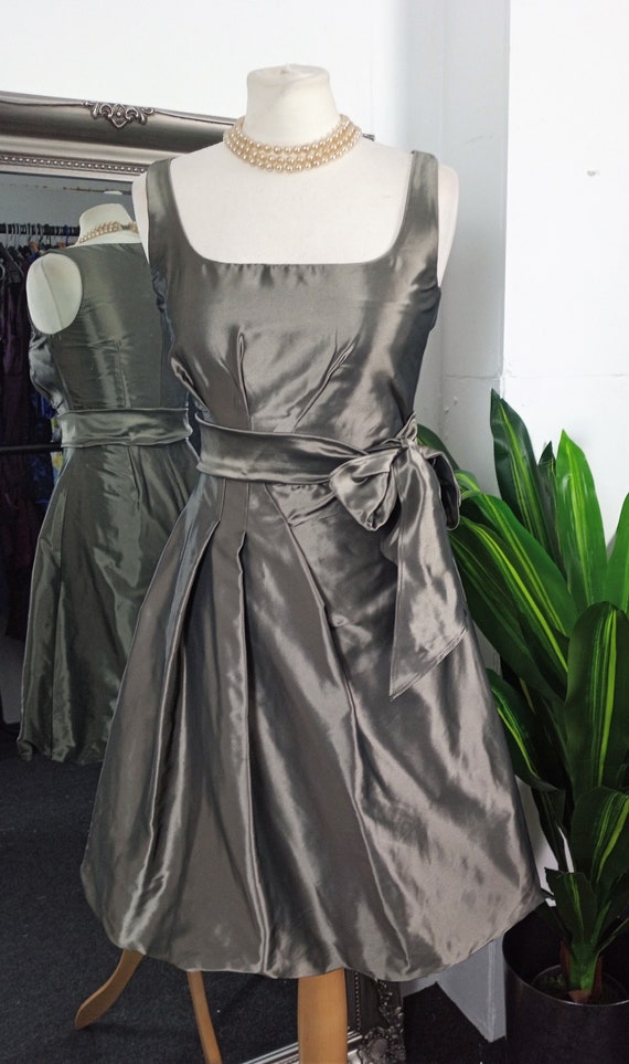 Bubble Dress Prom Dress Taffeta Dress 