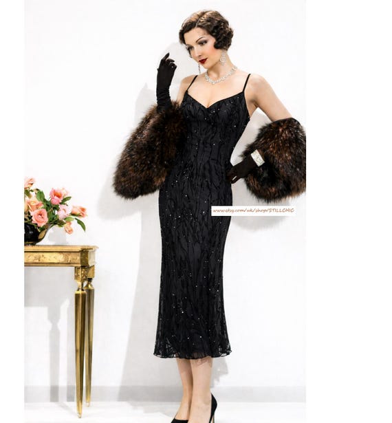 white christmas dresses Exquisite! 1930s Silk Satin Bias Cut Slip Dress – Honeywood