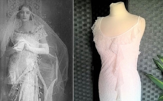 1930s Style Wedding Dress Vintage Wedding Dress