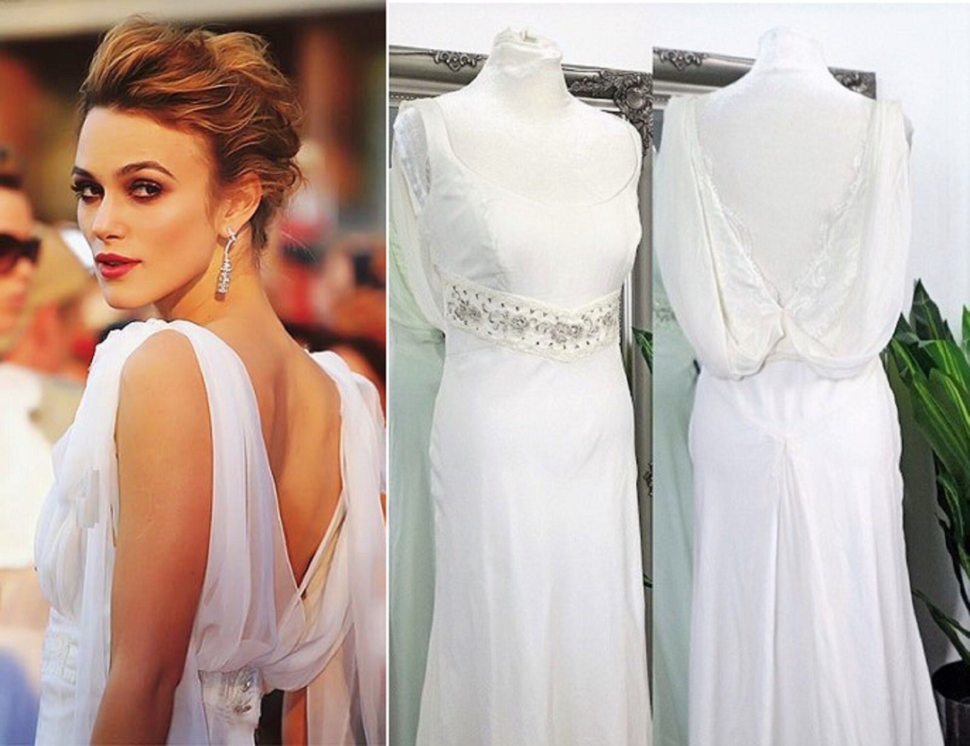 1930s style wedding dress
