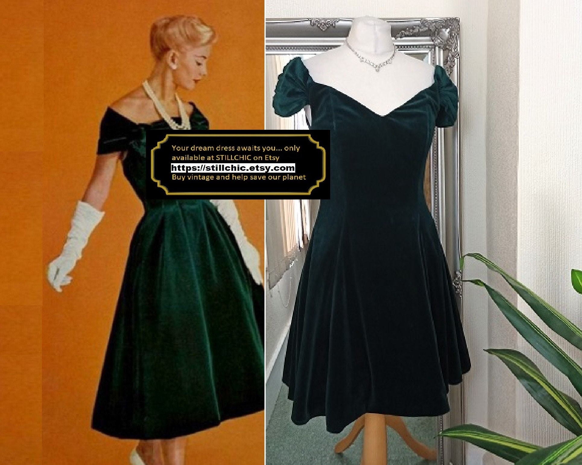 Green Dress Velvet Dress Green Velvet Dress Fit and Flare Dress off the Shoulder Dress Skater Dress Cocktail Dress Prom Dress Ball Etsy India