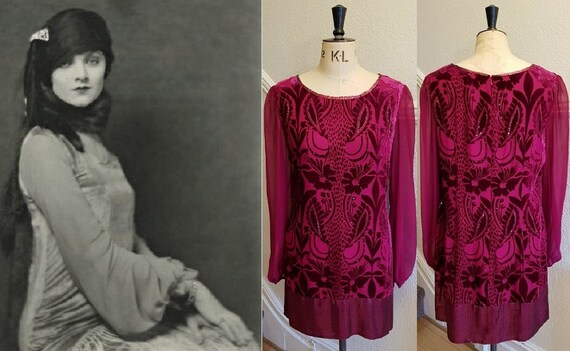 Silk Velvet Dress Velvet Dress Silk Dress Velve