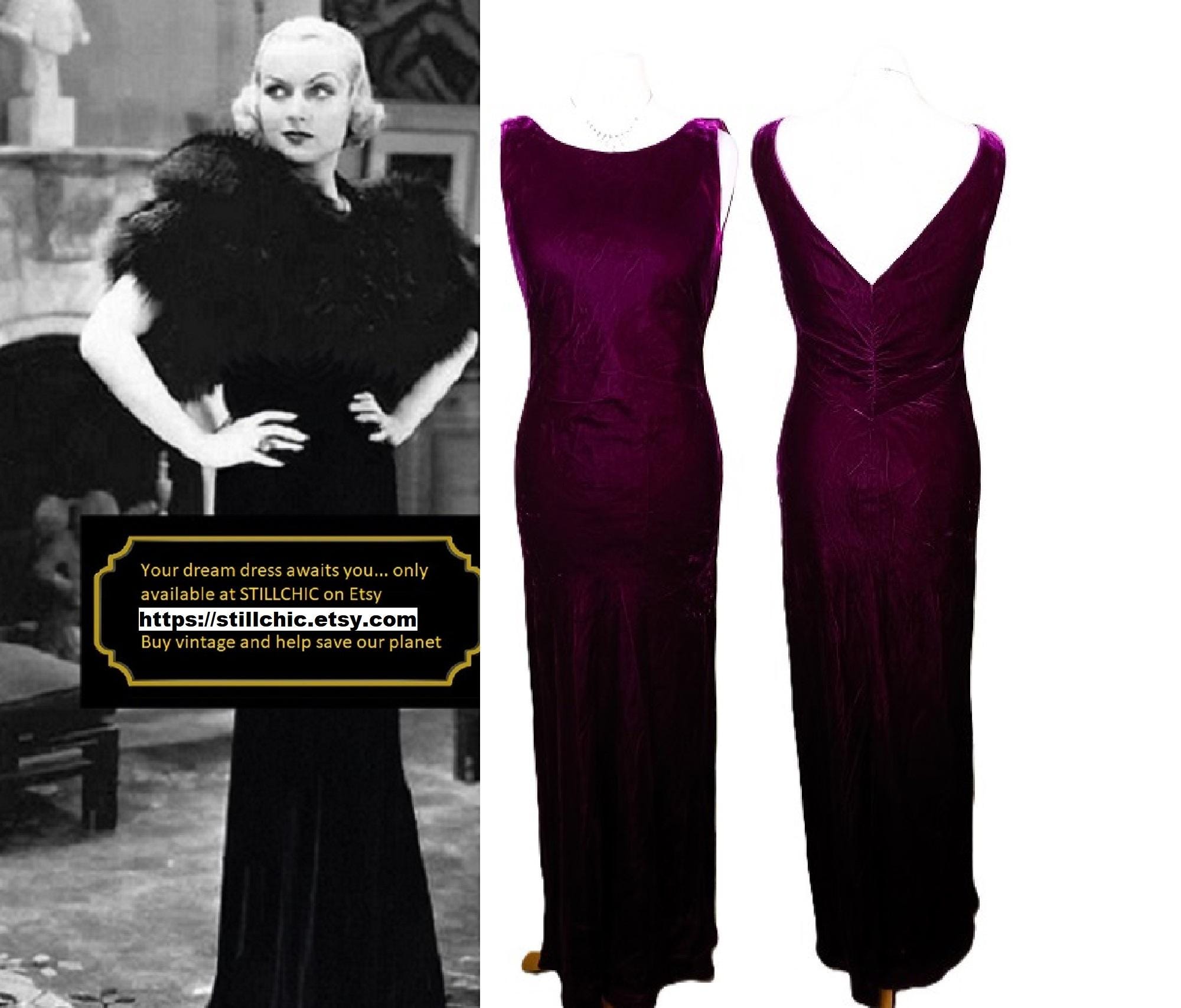 ベルベットドレス、パープルドレス、パープルベルベットドレス